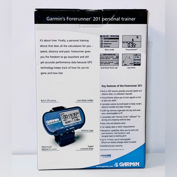 Garmin Forerunner 201 GPS Personal Trainer - Picture 3 of 6